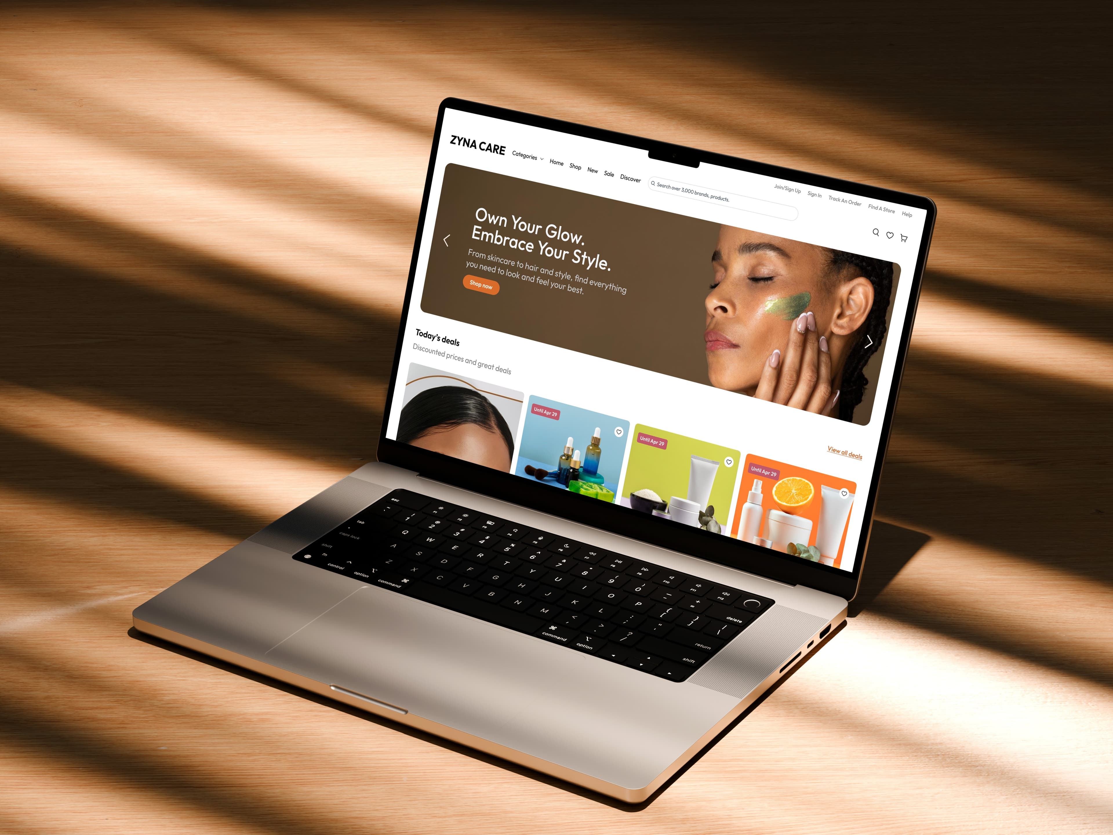 Zynacare product mockup